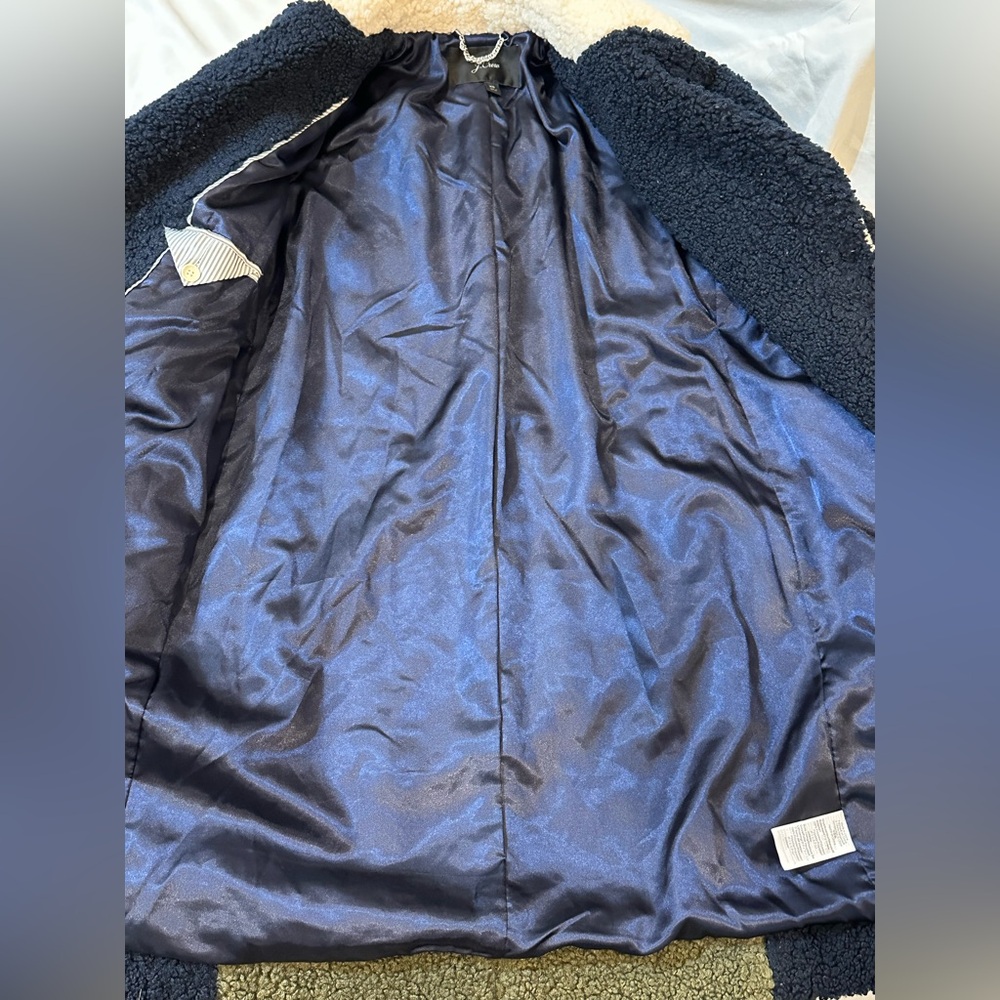 J. Crew Colorblock Sherpa Coat - Picture 10 of 16